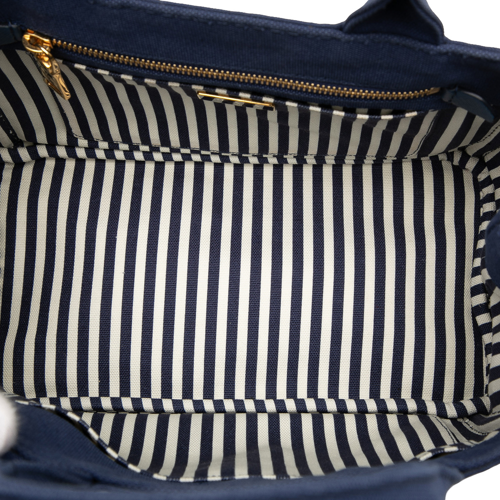 Pre-Loved Prada Small Canvas Canapa Logo Satchel - Picture 4 of 7